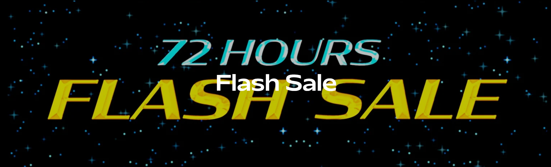 FLASH SALE