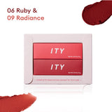 ITY Iconic Soft Matte Lip Clay Duo - Ruby & Radiance